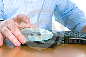 Disk drive of a computer