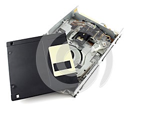 Disk drive and floppy disk