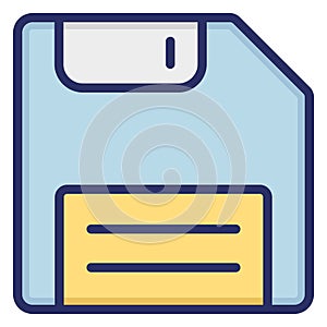 Disk  Isolated Vector icon which can easily modify or edit