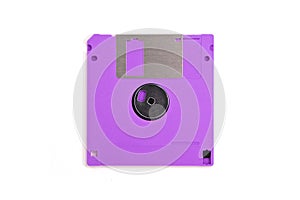 Diskette isolated