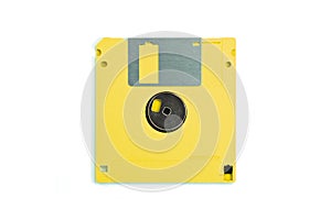 Diskette isolated
