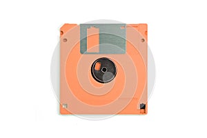 Diskette isolated