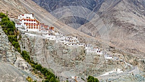 Diskit Monastery also known as Deskit Gompa or Diskit Gompa