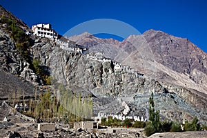 Diskit Monastery, Nubra Valley,Leh-Ladakh, Jammu and Kashmir, India photo