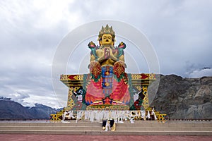 Diskit Monastery , Nubra Valley, northern India.