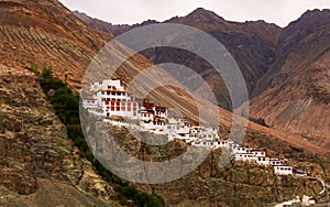 Diskit Monastery is the oldest and largest Buddhist monastery in the Nubra Valley of Ladakh, northern India