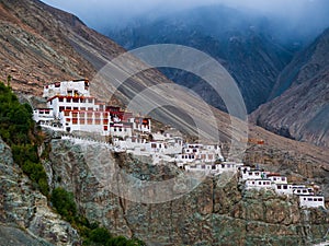 Diskit Monastery is the oldest and largest Buddhist monastery in the Nubra Valley of Ladakh, northern India