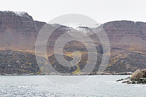 Disko Island in Greenland photo