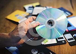 Disks and floppy disks