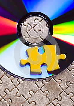 Disks on puzzles