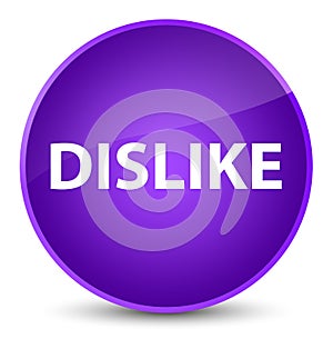 Dislike elegant purple round button