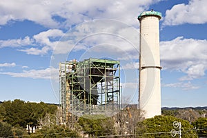 Dismantlement of the thermal power plant of Cubelles