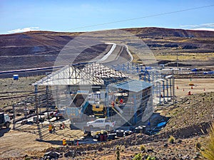 Dismantling process of metal structures