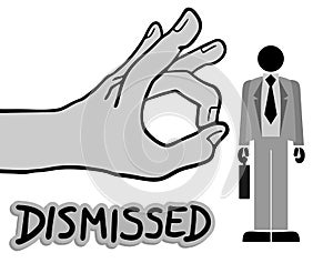 Dismissed job