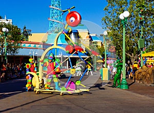 Disney California Adventure Pixar Parade Toy Story