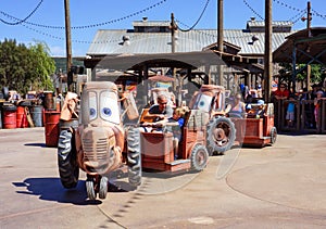 Disney California Adventure Tow Mater Ride