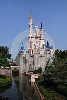 Disney Castle in magic kingdom