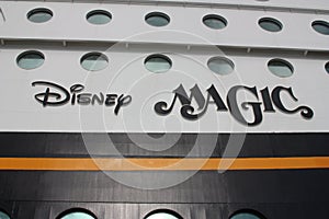 Disney Cruise Line Ship Magic at Port Canaveral