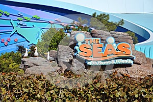 Disney Epcot Center and the Seas