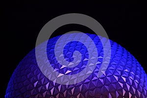 Disney Epcot Globe by Night