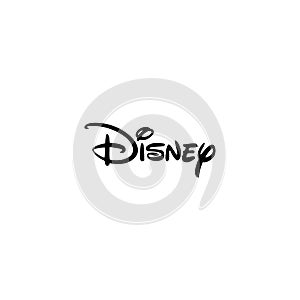 Disney logo editorial illustrative on white background