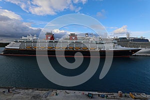 The Disney Magic, a Disney Cruise Line ship,