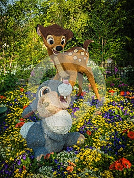 Bambi Epcot Flower & Garden Festival Topiary