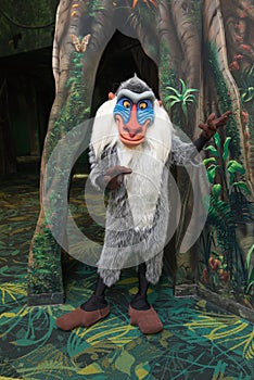 Disney World Animal Kingdom Rafiki Character