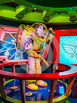 Disneyland Pixar Buzz Lightyear Vertical