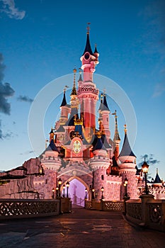 Disneyland Paris castle