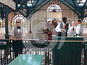 Disneyland Railway station