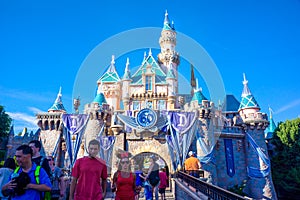 Disneyland 60th Anniversary Sleeping Beauty Castle