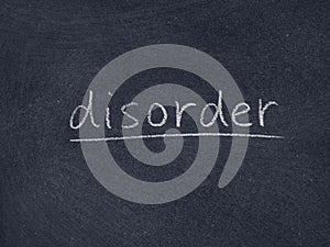 Disorder