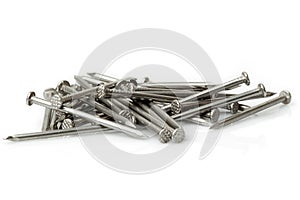 Disordered Pile Of Nails