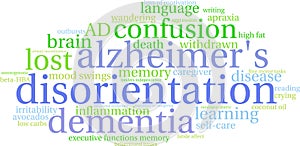 Disorientation Word Cloud