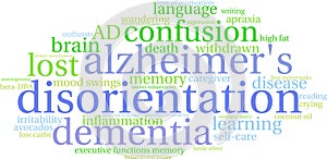 Disorientation Word Cloud photo