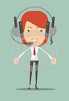 Dispatcher consultant icon.