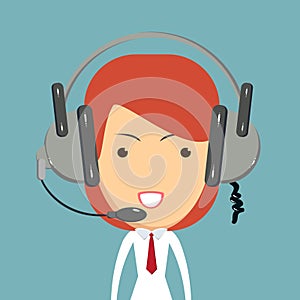 Dispatcher consultant icon.