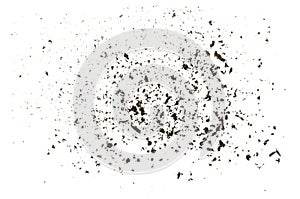 Dispersed ash texture