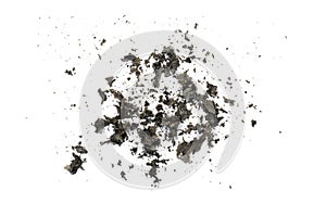 Dispersed ash texture