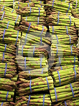 Display of asparagus