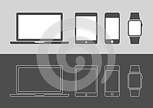 Display Devices Icons