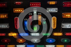 Display of electric lights