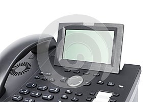 Display of modern business phone