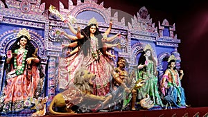 Display of panorama-India`s ethnic and colourful festival.