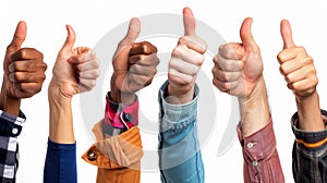 A Display of Positive Gestures. AI generated