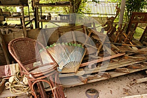 Display of tsunami wreckage