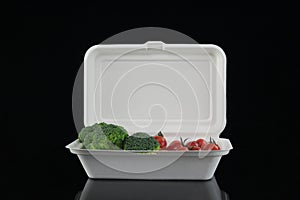 Disposable Eco-friendly Sugarcane Bagasse Continaer Box