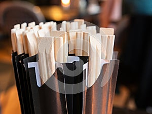 Disposable Japanese chop sticks