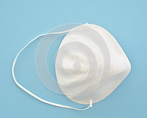 Disposable paper face mask